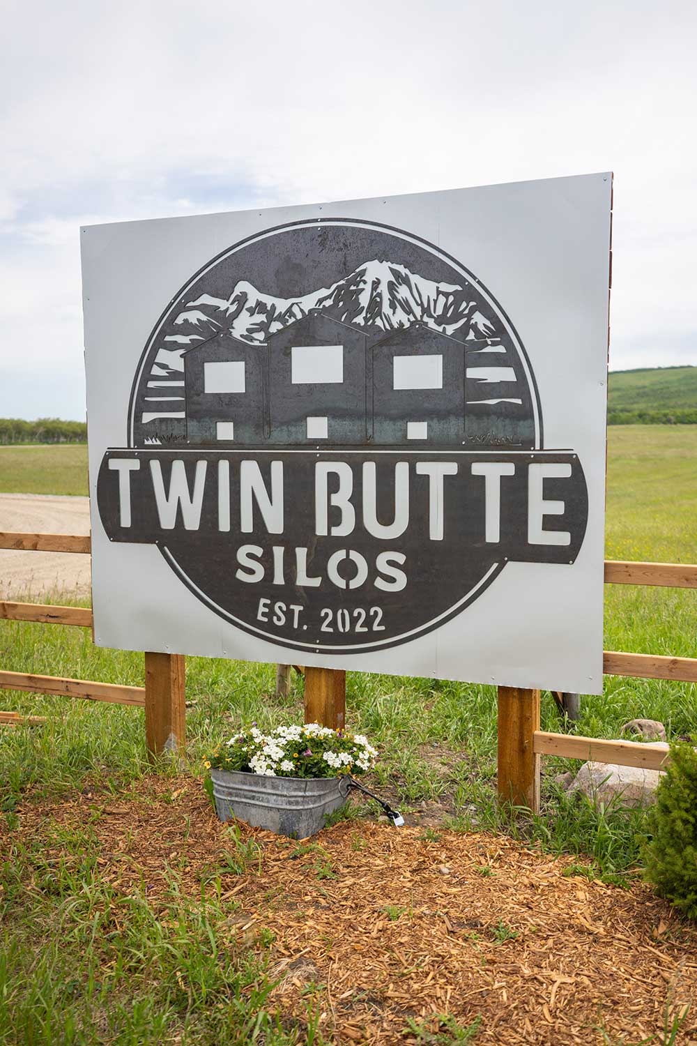 Twin Butte Silos